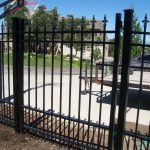 Huntington Grand Iron Fence and Gate