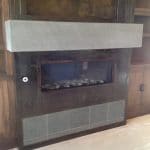 Modern Fireplace Iron Cover